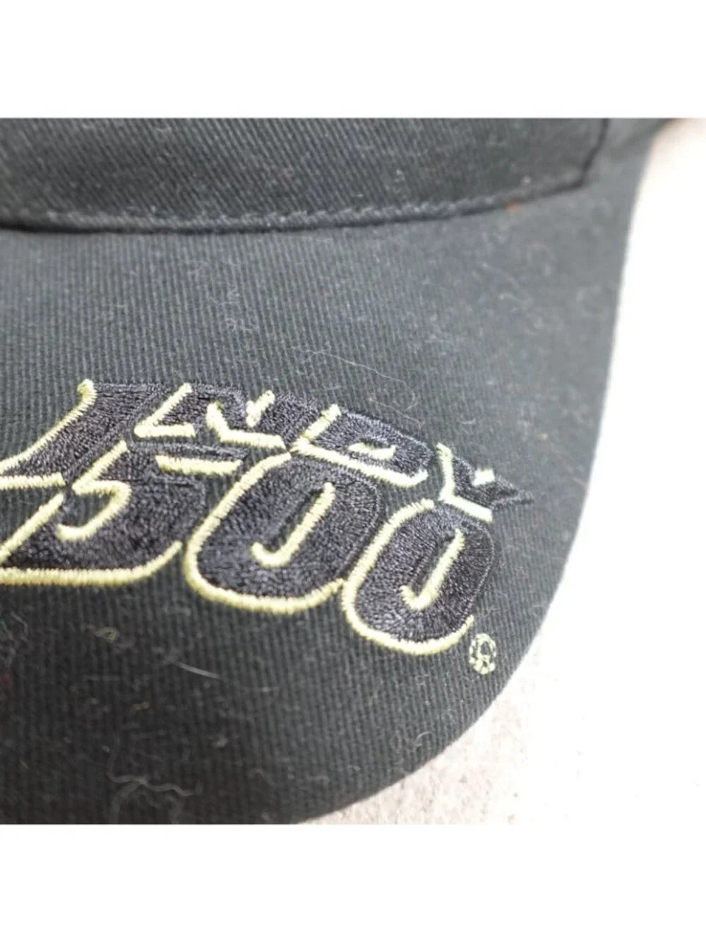 Indy 500 Hat Black Embroidered 2001 Old Stock NEW Vintage
